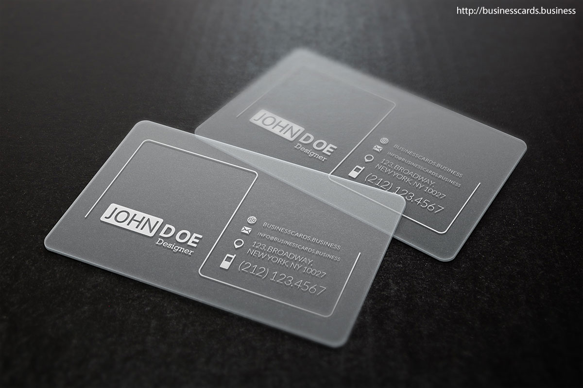 Free Clean Glossy Business Card Template : Business Cards Templates