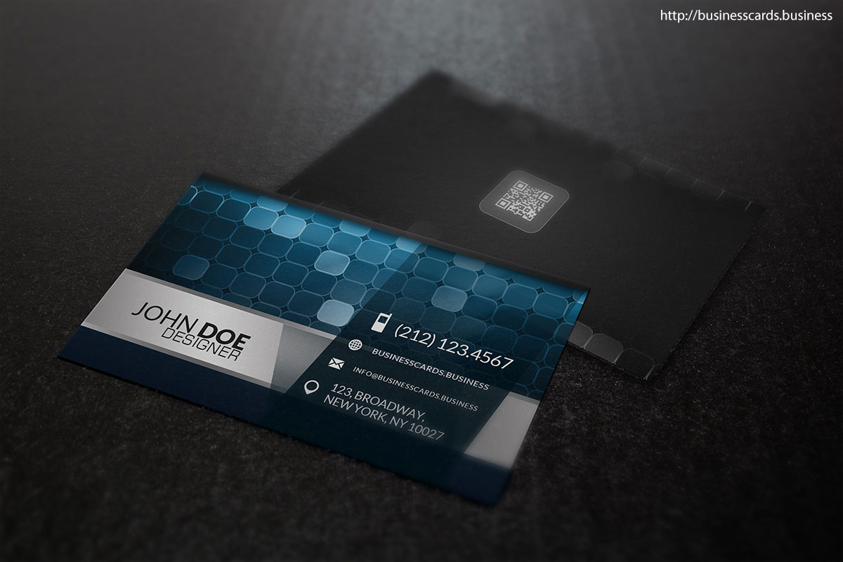 Free Digital Business Card Template : Business Cards Templates Within Business Card Size Psd Template