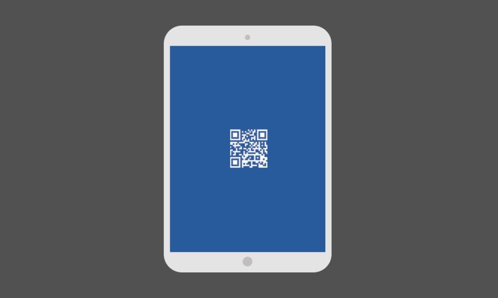 QR Code Business Card Template for Programmer and Developer