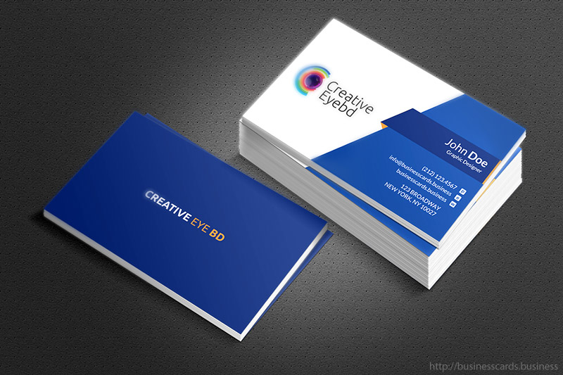 Free Eye Business Card Template Business Cards Templates